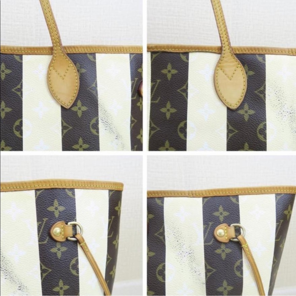 Louis Vuitton Rayures Gm Neverfull Monogram Bag - Picture 5 of 8